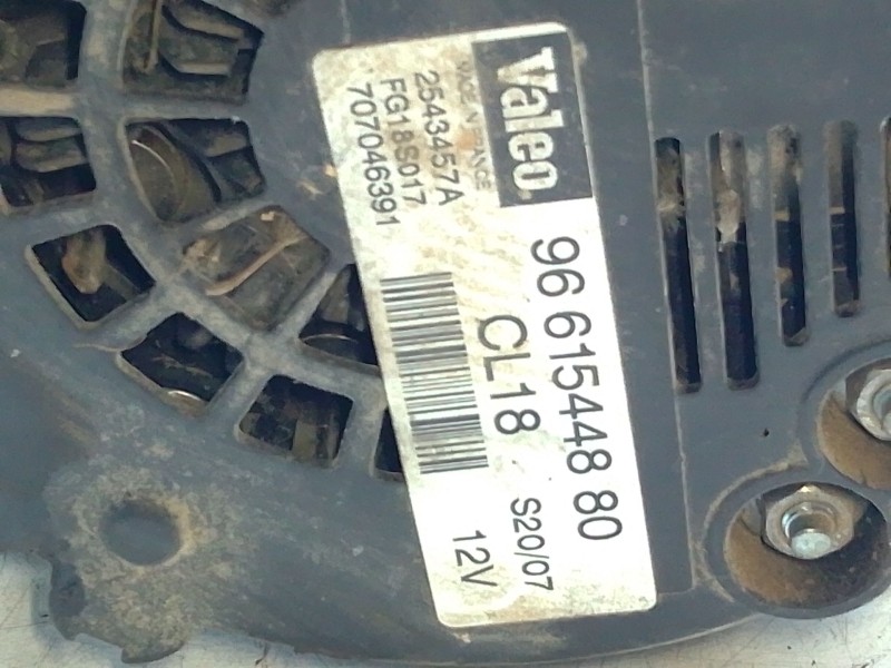 Recambio de alternador para peugeot 407 (6d_) 2.0 hdi 135 (6drhrh, 6drhre, 6drhrg, 6drhrj) referencia OEM IAM 9661544880  