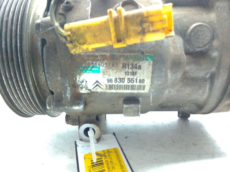 Recambio de compresor aire acondicionado para peugeot 407 (6d_) 2.0 hdi 135 (6drhrh, 6drhre, 6drhrg, 6drhrj) referencia OEM IAM 