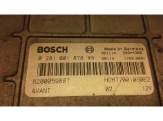 Recambio de centralita motor uce para renault clio ii fase i (b/cbo) 1.9 d alize referencia OEM IAM 0281001878 8200059887 770010 2