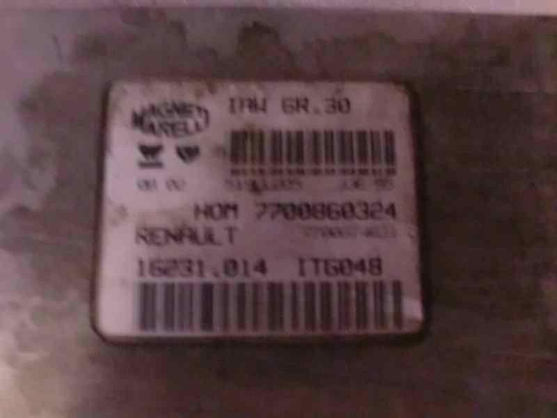 Recambio de centralita motor uce para renault clio i fase i+ii (b/c57) 1.2 alize referencia OEM IAM 7700860324 7700874631 IAW6R3