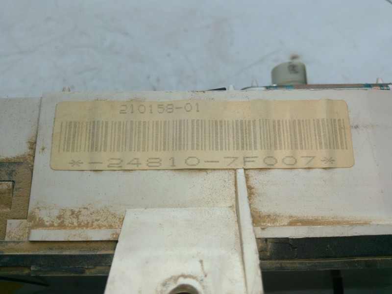 Recambio de cuadro instrumentos para ford maverick (uds, uns) 2.7 td referencia OEM IAM 248107F007  