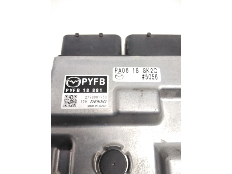 Recambio de centralita motor uce para mazda cx-3 referencia OEM IAM 2798001930 PYFB18881 PA06188K2C