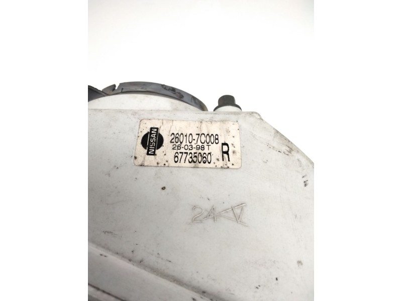 Recambio de faro derecho para nissan vanette cargo autobús (hc 23) 1.6 i referencia OEM IAM 260107C008 NISSAN 67735060