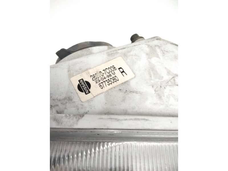 Recambio de faro derecho para nissan serena (c23) 2.0 d (kvjc23) referencia OEM IAM 260107C008 NISSAN 67735060