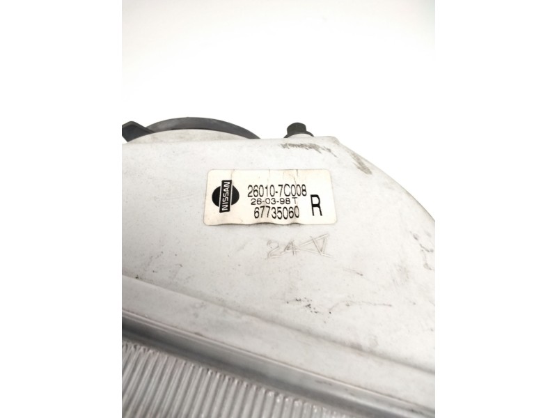 Recambio de faro derecho para nissan serena (c23) 2.0 d (kvjc23) referencia OEM IAM 260107C008 NISSAN 67735060