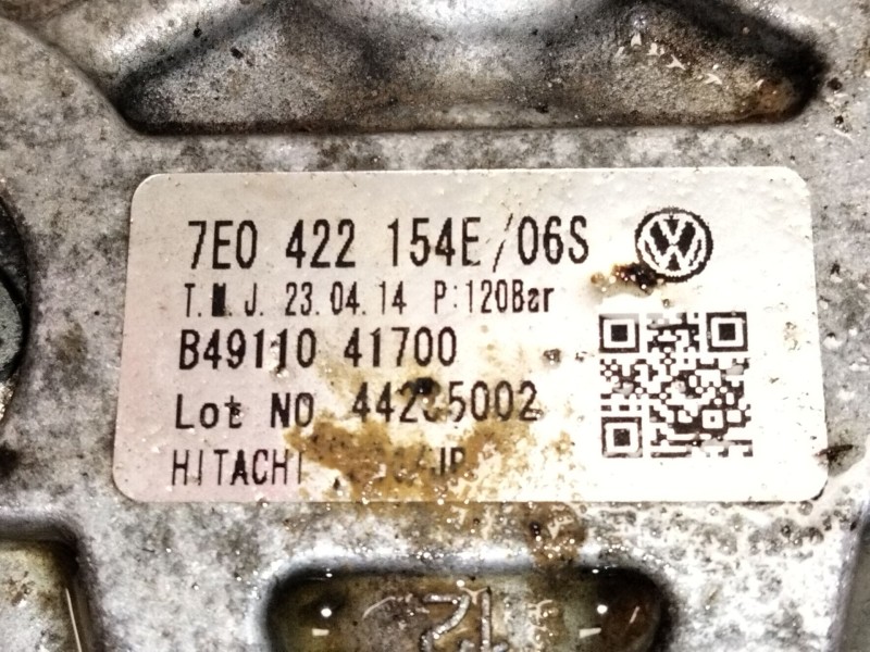 Recambio de bomba direccion para volkswagen california t5 camper (7ec, 7ef, 7eg, 7hf, 7hc) 2.0 tdi referencia OEM IAM 7E0422154E