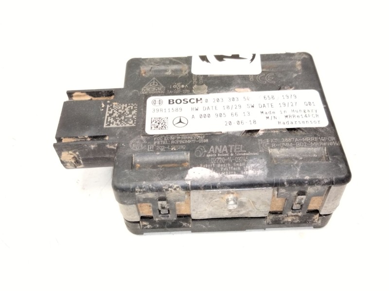 Recambio de sensor de radar para mercedes-benz gla (h247) gla 200 (247.787) referencia OEM IAM A0009056613 0203302503 
