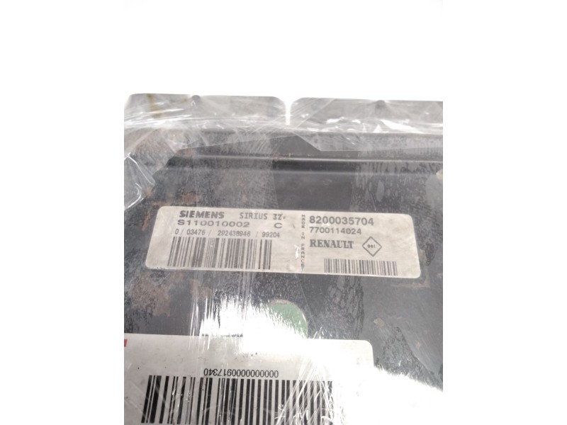 Recambio de centralita para renault megane i fase 2 classic (la..) 1.6 16v rxe referencia OEM IAM S110010002 8200035704 77001140