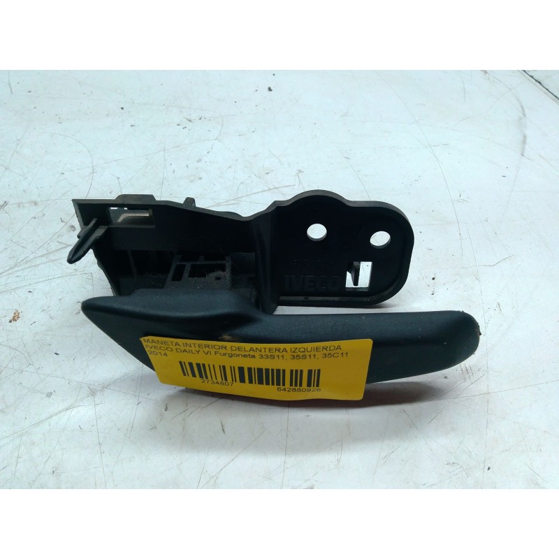 Recambio de maneta interior delantera izquierda para iveco daily vi furgoneta 33s11, 35s11, 35c11 referencia OEM IAM    Recambio de maneta interior delantera izquierda para iveco daily vi furgoneta 33s11, 35s11, 35c11 referencia OEM IAM