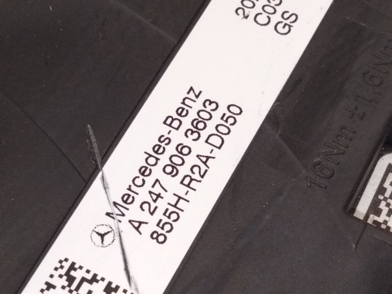 Recambio de fusible bateria para mercedes-benz gla (h247) gla 200 (247.787) referencia OEM IAM A2479063603  