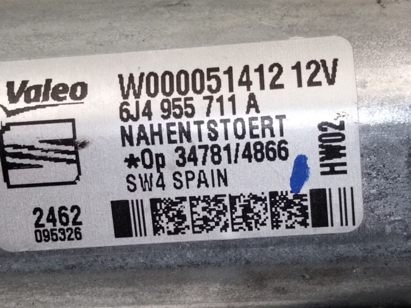 Recambio de motor limpia trasero para seat ibiza iv (6j5, 6p1) 1.6 tdi referencia OEM IAM 6J4955711A  