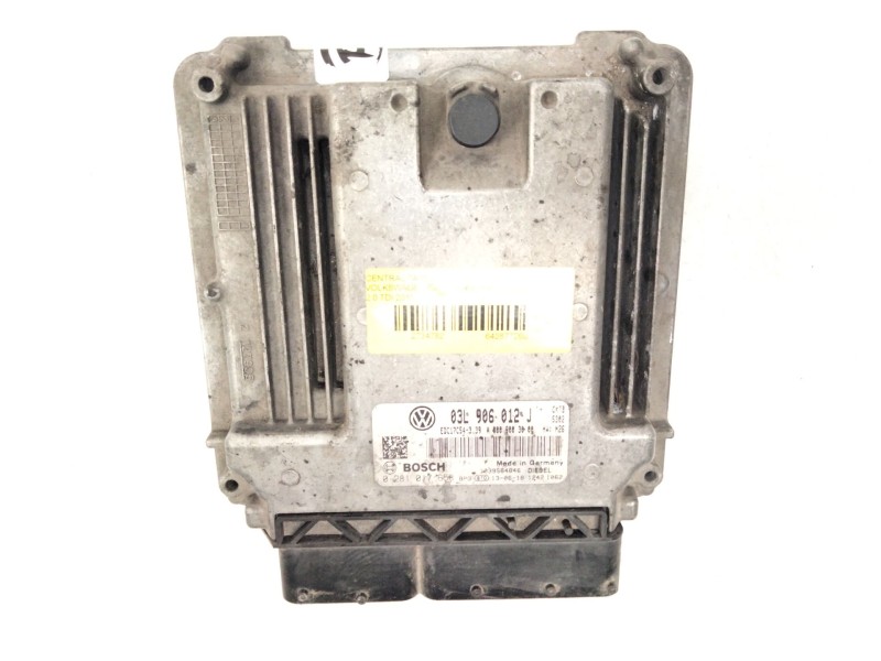 Recambio de centralita motor uce para volkswagen crafter 30-50 furgoneta (2e_) 2.0 tdi referencia OEM IAM 03L906012J 0281017658 