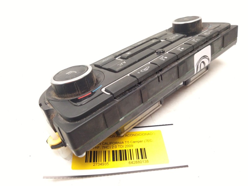 Recambio de mando calefaccion aire acondicionado para volkswagen california t5 camper (7ec, 7ef, 7eg, 7hf, 7hc) 2.0 tdi referenc