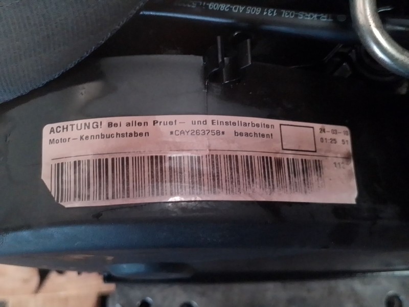 Recambio de motor completo para skoda fabia ii combi (545) 1.6 tdi referencia OEM IAM CAY  