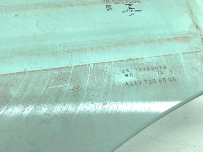 Recambio de luna delantera izquierda para mercedes-benz gla (h247) gla 200 (247.787) referencia OEM IAM A2477256500  