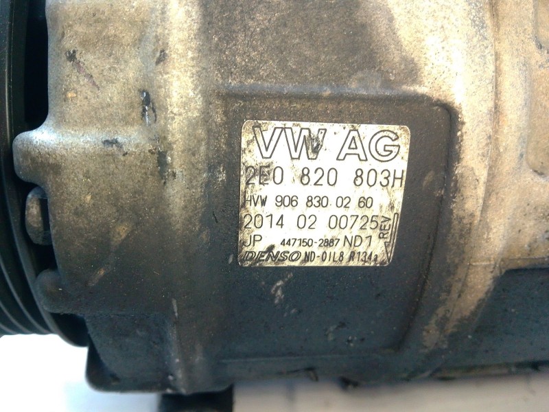 Recambio de compresor aire acondicionado para volkswagen crafter 30-50 furgoneta (2e_) 2.0 tdi referencia OEM IAM 2E0820803H  