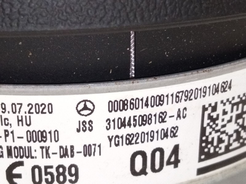 Recambio de airbag delantero izquierdo para mercedes-benz gla (h247) gla 200 (247.787) referencia OEM IAM 00076014  