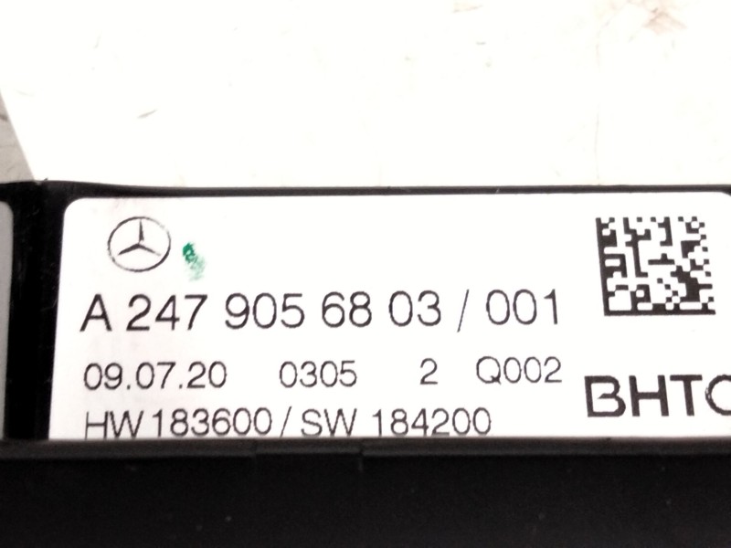 Recambio de mando calefaccion aire acondicionado para mercedes-benz gla (h247) gla 200 (247.787) referencia OEM IAM A2479056803 