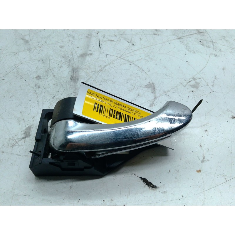 Recambio de maneta interior trasera izquierda para toyota rav 4 (a3) 2.2 turbodiesel cat referencia OEM IAM   