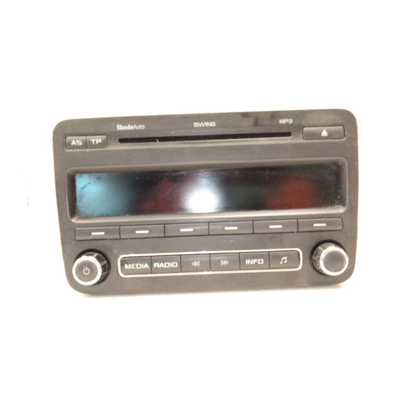 Recambio de sistema audio / radio cd para skoda fabia ii combi (545) 1.6 tdi referencia OEM IAM 5J0035161C  