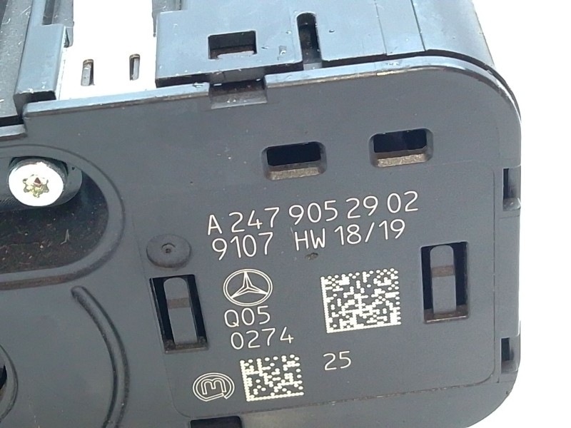 Recambio de mando luces para mercedes-benz gla (h247) gla 200 (247.787) referencia OEM IAM A2479052902  