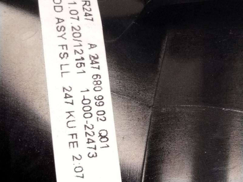 Recambio de moldura para mercedes-benz gla (h247) gla 200 (247.787) referencia OEM IAM A2476809902  