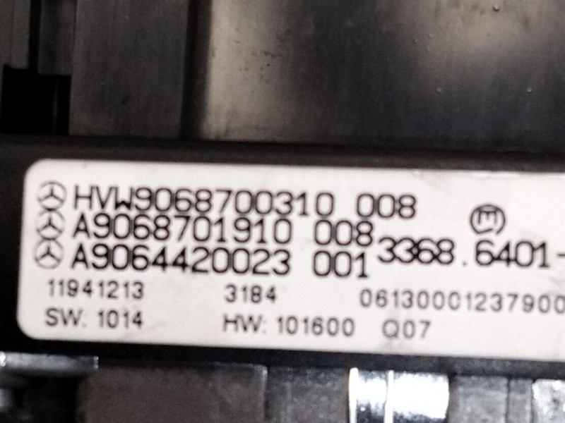 Recambio de warning para volkswagen crafter 30-50 furgoneta (2e_) 2.0 tdi referencia OEM IAM A9068701910  