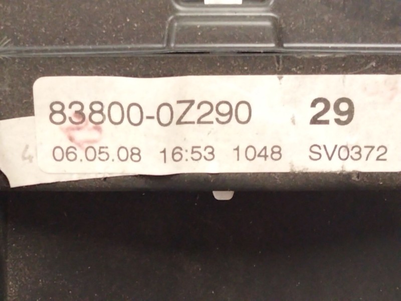 Recambio de cuadro instrumentos para toyota auris (_e15_) 2.0 d-4d (ade150_) referencia OEM IAM 838000Z290  