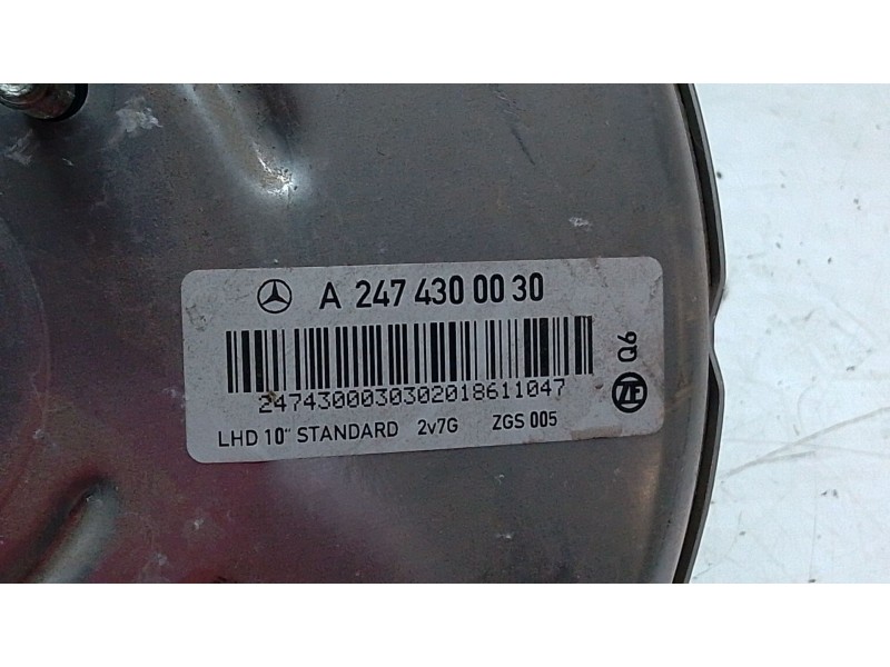 Recambio de servofreno para mercedes-benz gla (h247) gla 200 (247.787) referencia OEM IAM A2474300030  