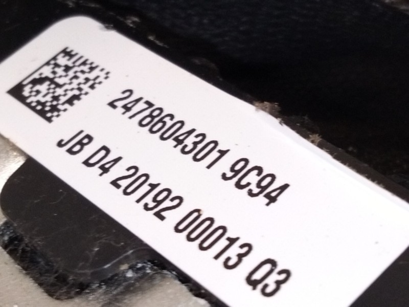 Recambio de cinturon seguridad delantero izquierdo para mercedes-benz gla (h247) gla 200 (247.787) referencia OEM IAM 2478604301