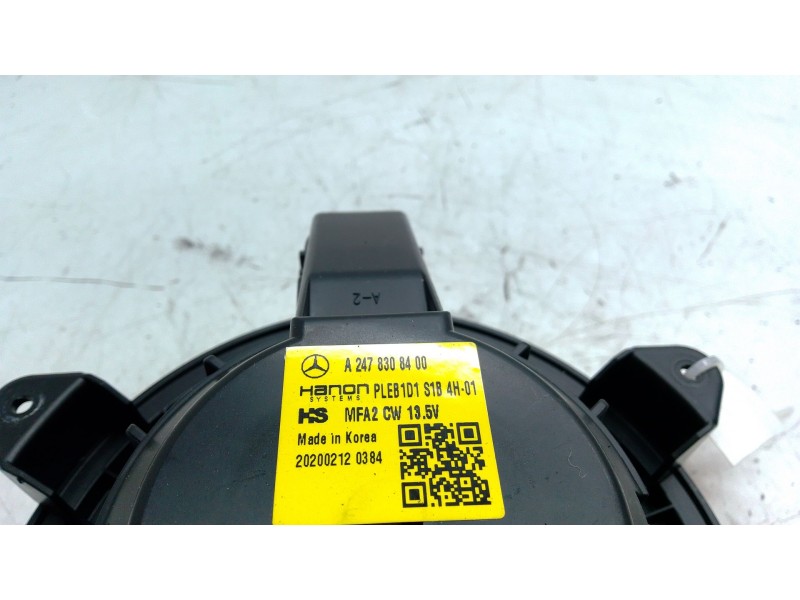 Recambio de motor calefaccion para mercedes-benz gla (h247) gla 200 (247.787) referencia OEM IAM A2478308400  