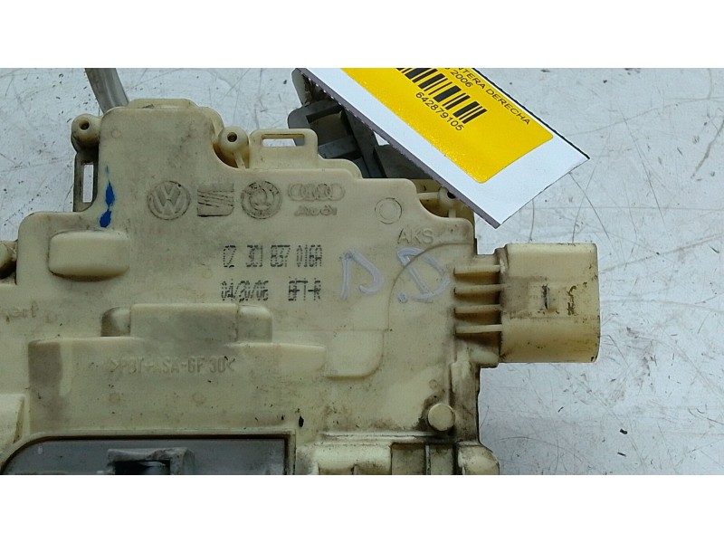 Recambio de cerradura puerta delantera derecha para audi q7 (4lb) 3.0 tdi quattro referencia OEM IAM 3C1837016A  
