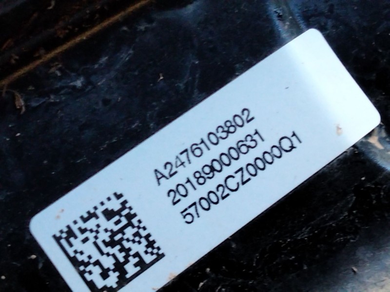 Recambio de refuerzo paragolpes trasero para mercedes-benz gla (h247) gla 200 (247.787) referencia OEM IAM A2476103802  