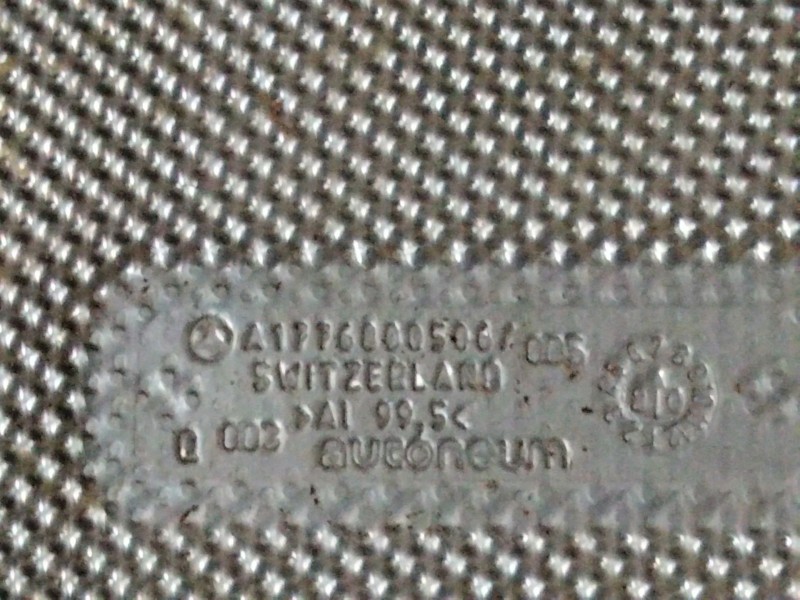 Recambio de panel protector para mercedes-benz gla (h247) gla 200 (247.787) referencia OEM IAM A1776000507  