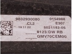 Recambio de electroventilador para opel vivaro c furgoneta (k0) 1.5 referencia OEM IAM 9832930080   2