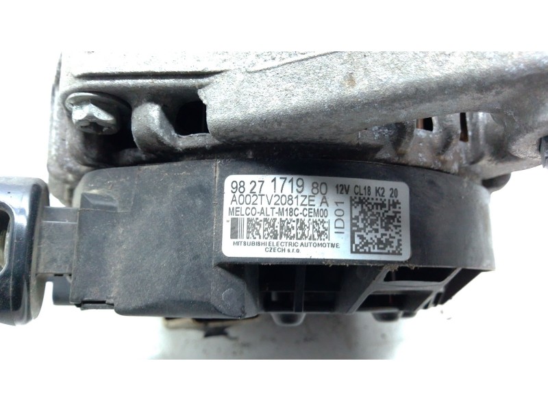 Recambio de alternador para opel vivaro c furgoneta (k0) 1.5 referencia OEM IAM 982717980  