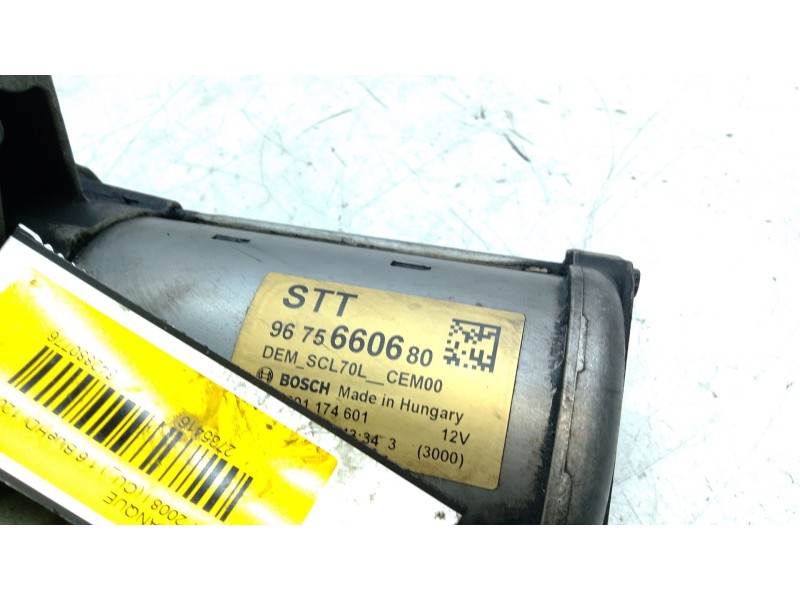 Recambio de motor arranque para peugeot 2008 i (cu_) 1.6 bluehdi 120 referencia OEM IAM 9675660680  