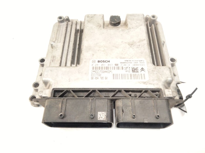 Recambio de centralita motor uce para peugeot 2008 i (cu_) 1.6 bluehdi 120 referencia OEM IAM 9809478580 0281031043 EDC17C60