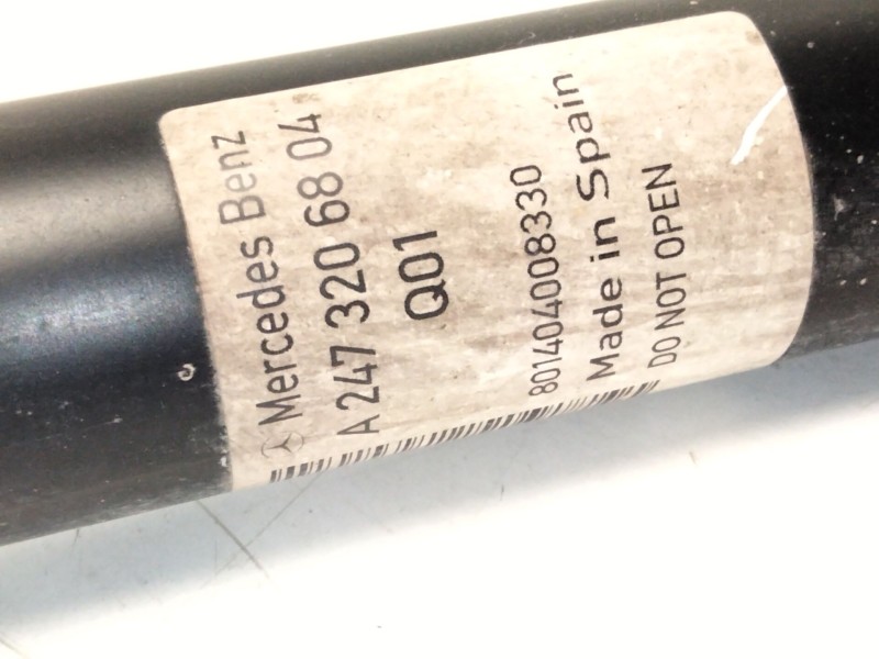Recambio de amortiguador trasero derecho para mercedes-benz gla (h247) gla 200 (247.787) referencia OEM IAM A2473206804  