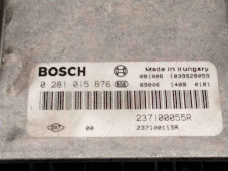 Recambio de centralita motor uce para renault megane iii hatchback (bz0/1_, b3_) 1.9 dci (bz0n, bz0j) referencia OEM IAM   