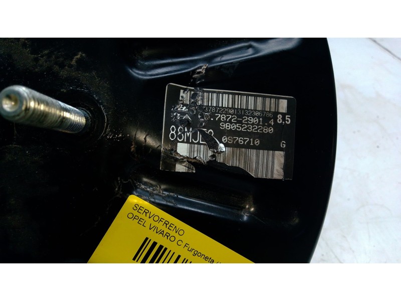 Recambio de servofreno para opel vivaro c furgoneta (k0) 1.5 referencia OEM IAM 9805232280  