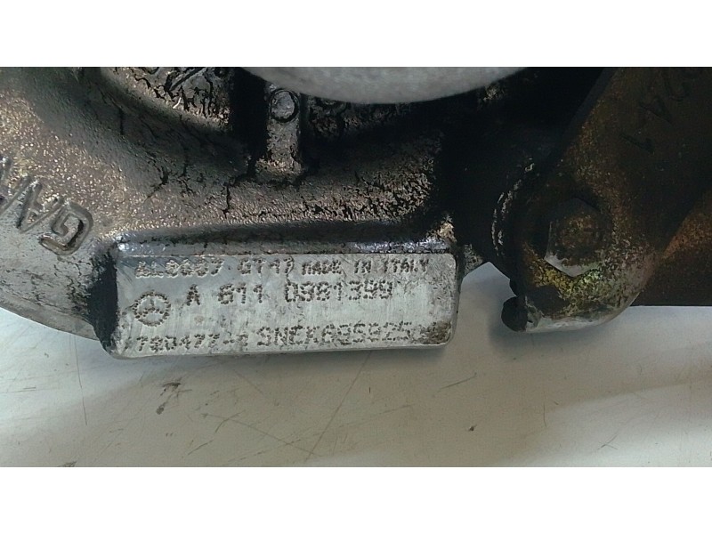 Recambio de turbocompresor para mercedes-benz vito furgoneta (w638) 112 cdi 2.2 (638.094) referencia OEM IAM A6110981399  