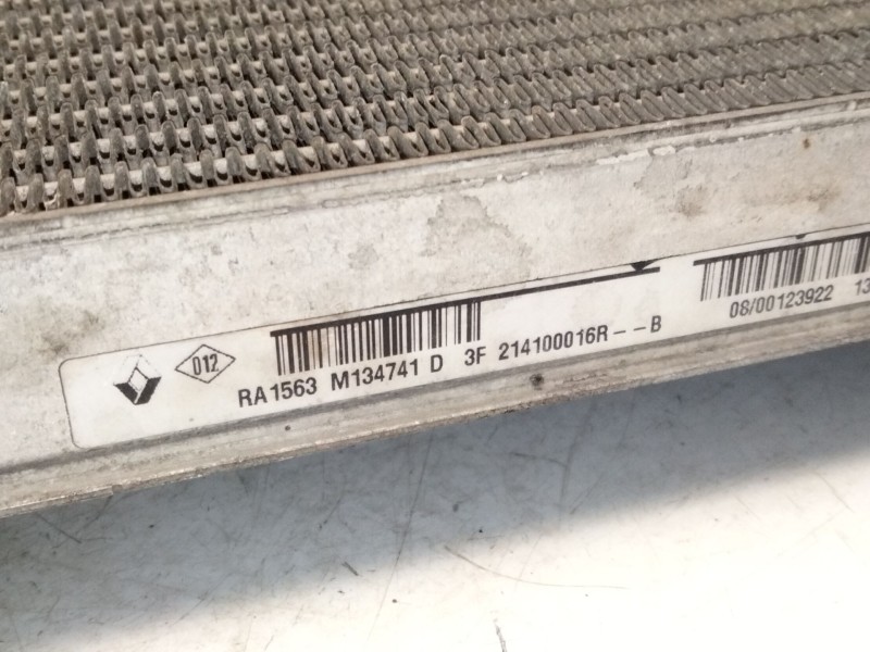 Recambio de radiador agua para renault megane iii hatchback (bz0/1_, b3_) 1.9 dci (bz0n, bz0j) referencia OEM IAM 214100016R  