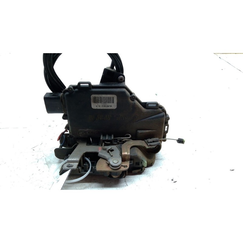 Recambio de cerradura puerta delantera izquierda para volkswagen new beetle (9c1, 1c1) 1.9 tdi referencia OEM IAM 3B1837015A  