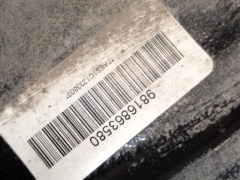 Recambio de brazo suspension inferior delantero derecho para opel vivaro c furgoneta (k0) 1.5 referencia OEM IAM 9816863580  