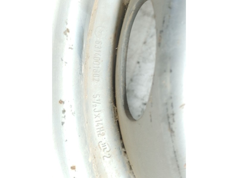 Recambio de llanta hierro para mercedes-benz mb autobús (w631) d (631.333, 631.343, 631.334, 631.344) referencia OEM IAM 6314001