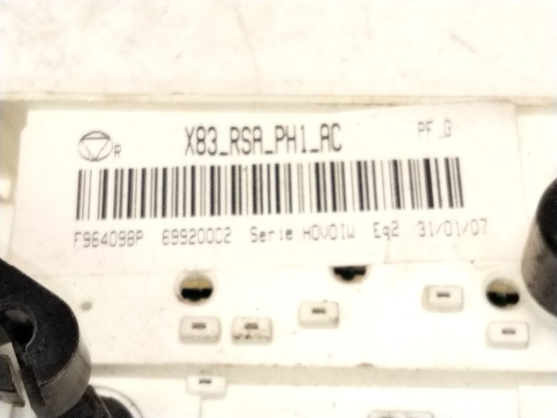 Recambio de mando calefaccion aire acondicionado para opel vivaro a furgoneta (x83) 2.0 cdti (f7) referencia OEM IAM 69920002  