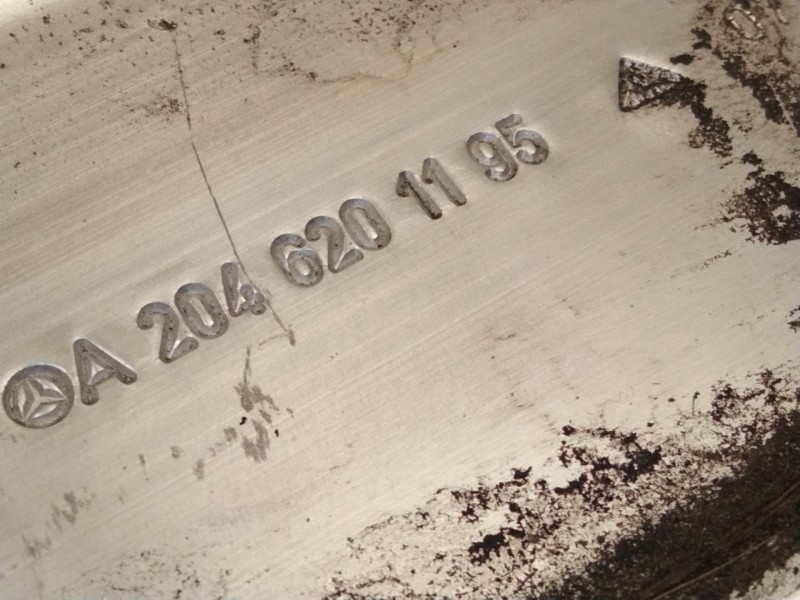 Recambio de puntera chasis delantera izquierda para mercedes-benz clase c (w204) berlina c 220 cdi (204.008) referencia OEM IAM 