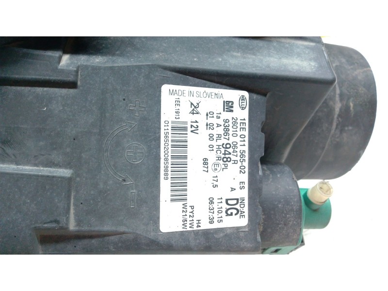 Recambio de faro derecho para opel vivaro b autobús (x82) 1.6 cdti (06) referencia OEM IAM   