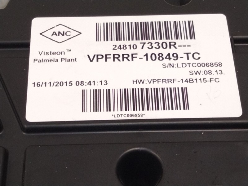 Recambio de cuadro instrumentos para opel vivaro b autobús (x82) 1.6 cdti (06) referencia OEM IAM 248107330R  